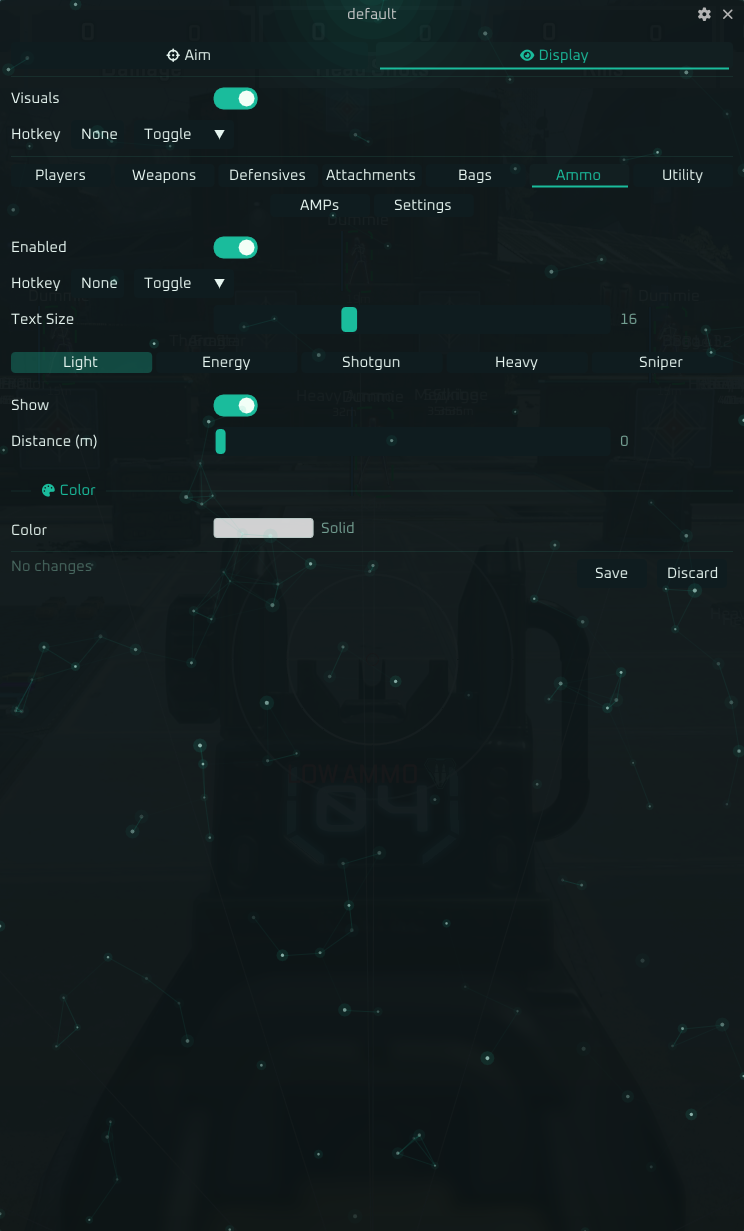 Apex Suite menu — tab 10